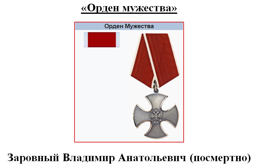 Орден мужества