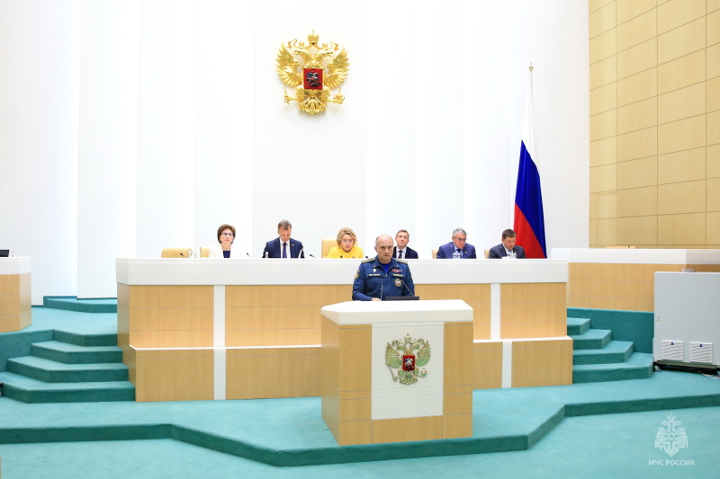 На заседании Совета Федерации Александр Куренков определил векторы развития гражданской обороны